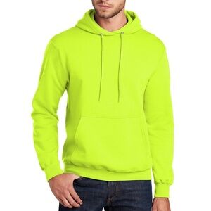 NWOT Safety Neon Green Men’s Hoodie